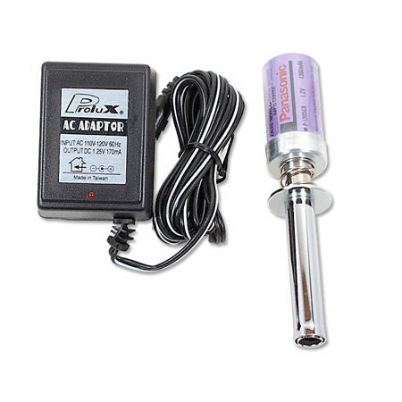 Glow Starter, w/Charger: 1300mAh